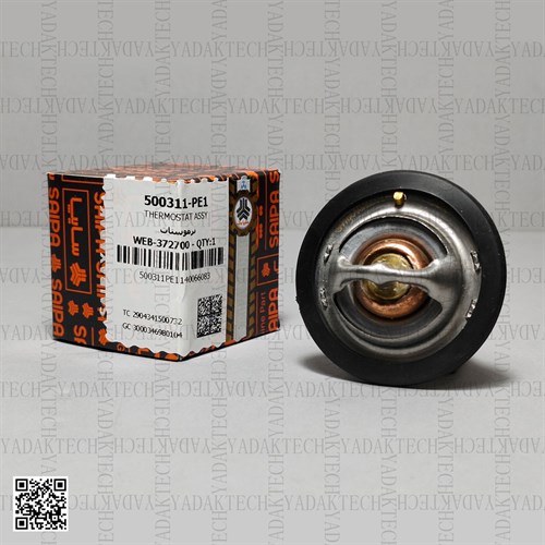 ترموستات پراید یورو4 برند شرکتی سایپا یدک 82 درجه 